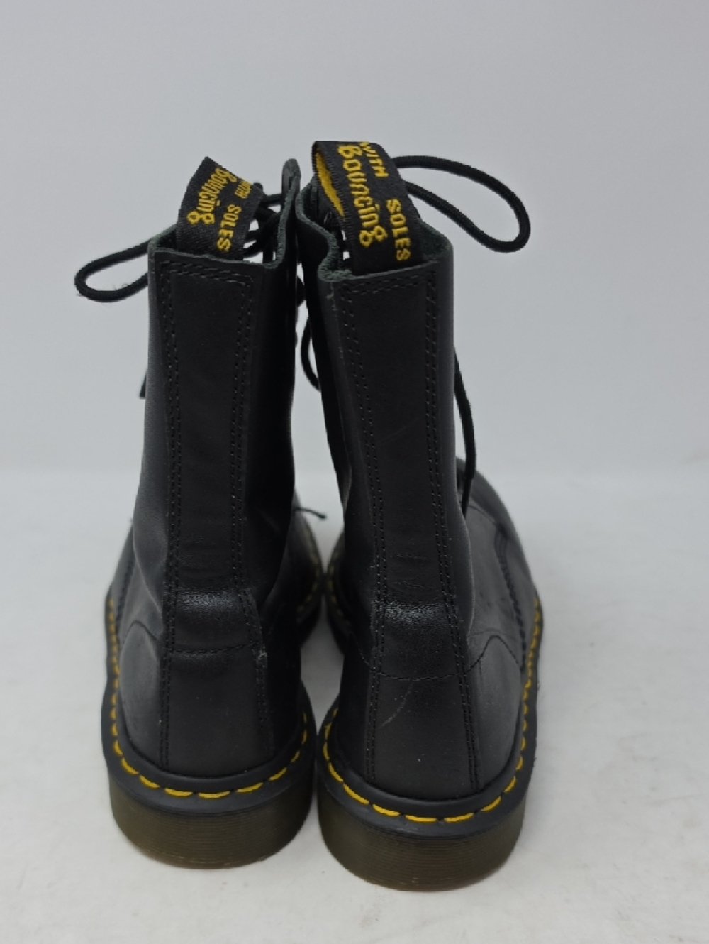 Dr. Martens Steel Toe Unisex Boots Men 6 Women 7 - Picture 4 of 6